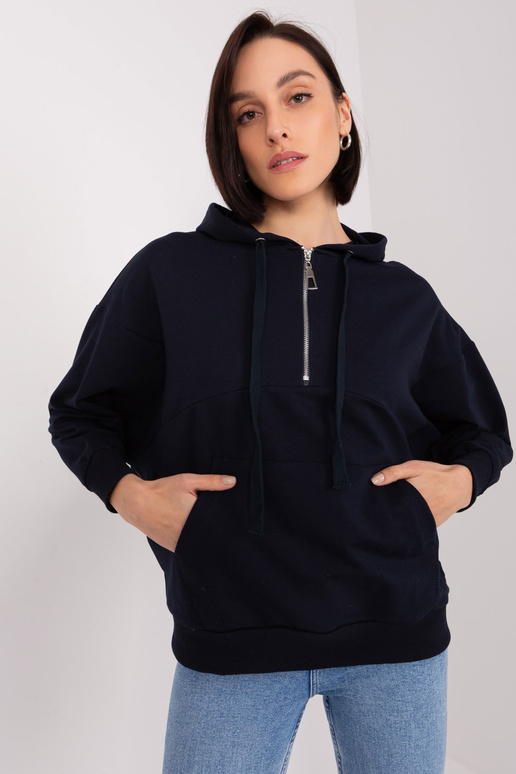 Džemperis-FA-BL-8809.80- tumši zils