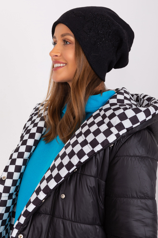 Czapka- AT-CZ-23250.01P - melns