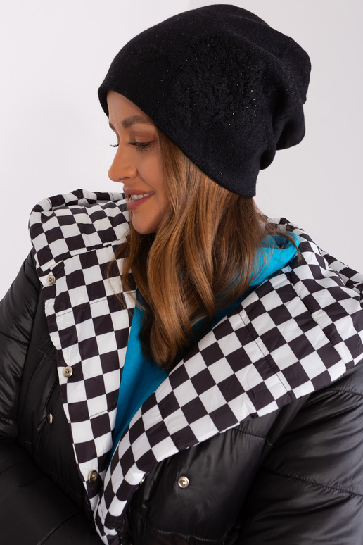 Czapka- AT-CZ-23250.01P - melns