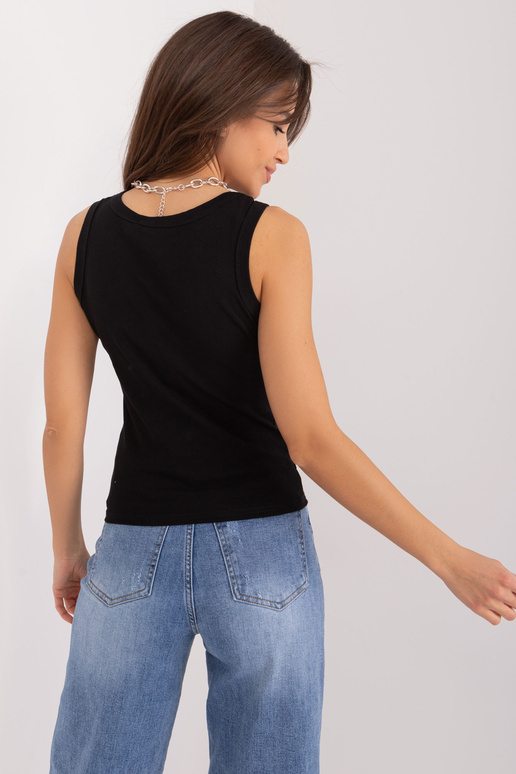 Top tipa blūze -NM-TP-NG23620.30-melna