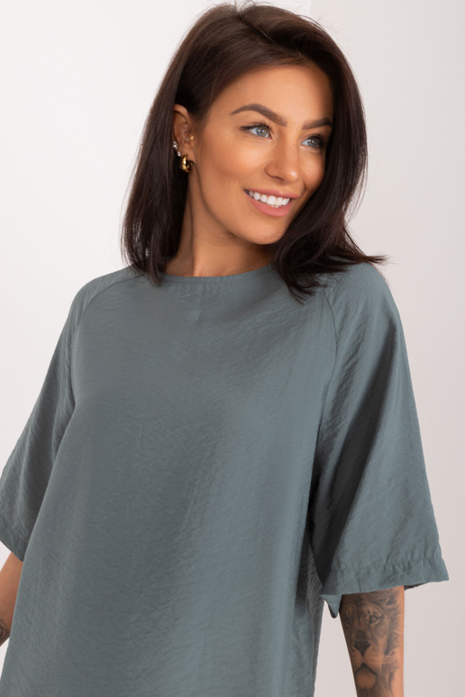 Blūze-D60074M11157A-haki