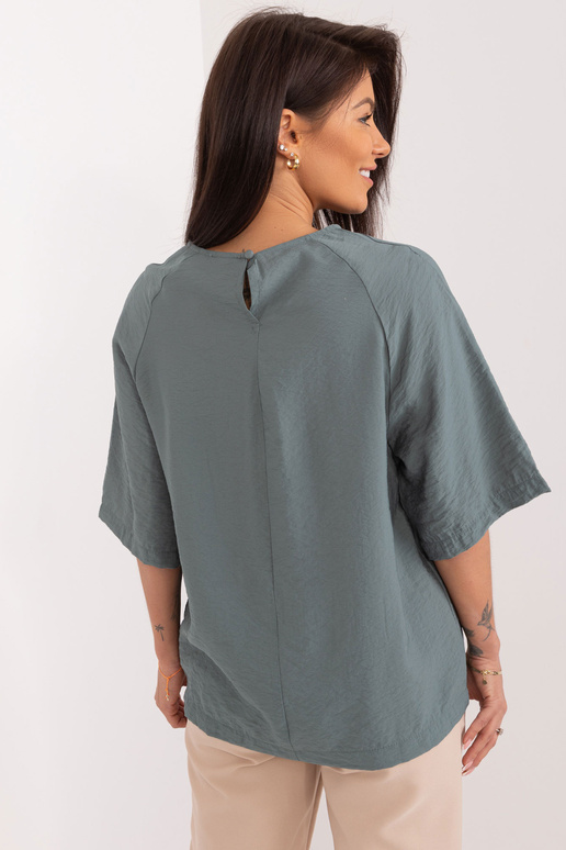 Blūze-D60074M11157A-haki