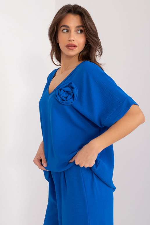 Blūze-DHJ-BZ-8368.02-kobalta zila