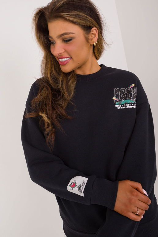 Džemperis-D10600T02568D- tumši zils