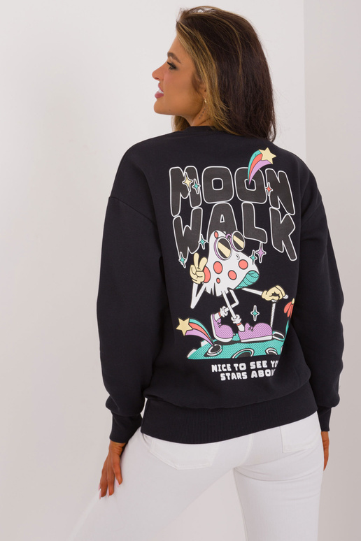 Džemperis-D10600T02568D- tumši zils