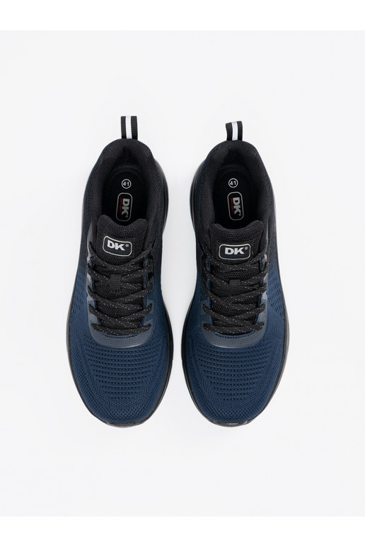 Zilas krāsas-Melnas krāsas Apavi 