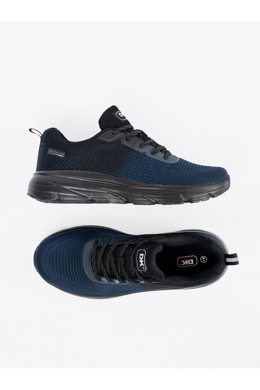 Zilas krāsas-Melnas krāsas Apavi 