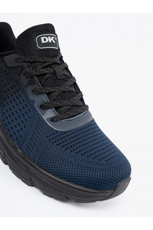 Zilas krāsas-Melnas krāsas Apavi 