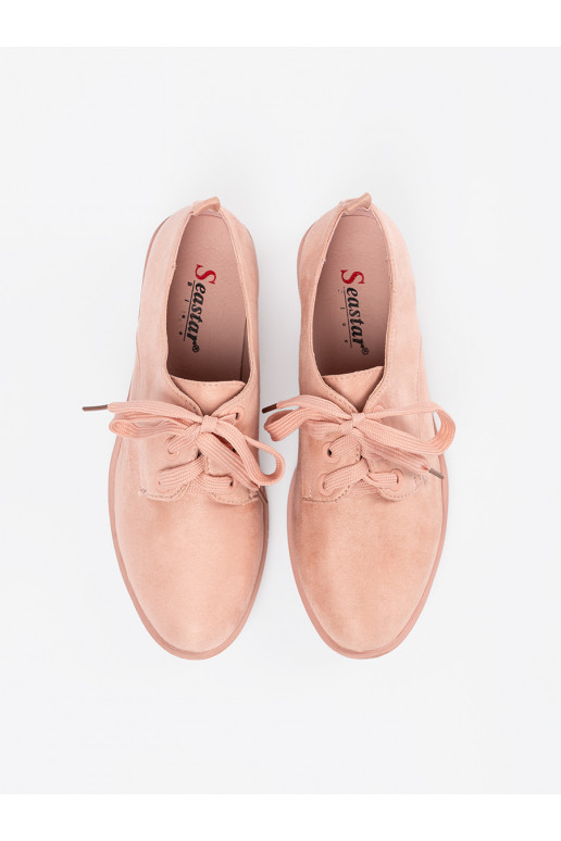 Gaiši sārtas krāsas kurpes 