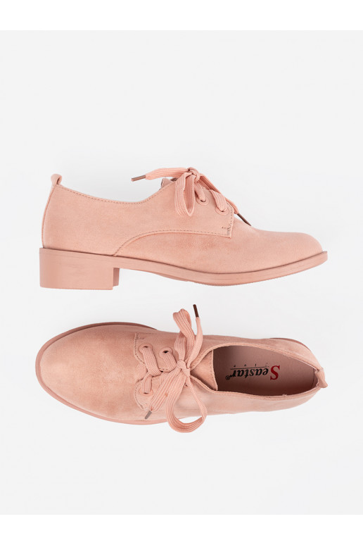 Gaiši sārtas krāsas kurpes 