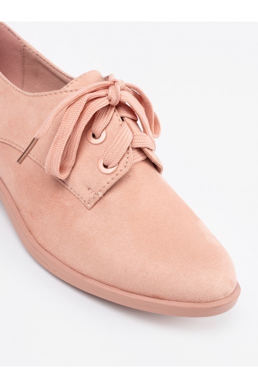 Gaiši sārtas krāsas kurpes 