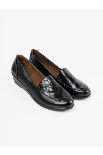 Sieviešu zābaki z fakturą skóry węża 2