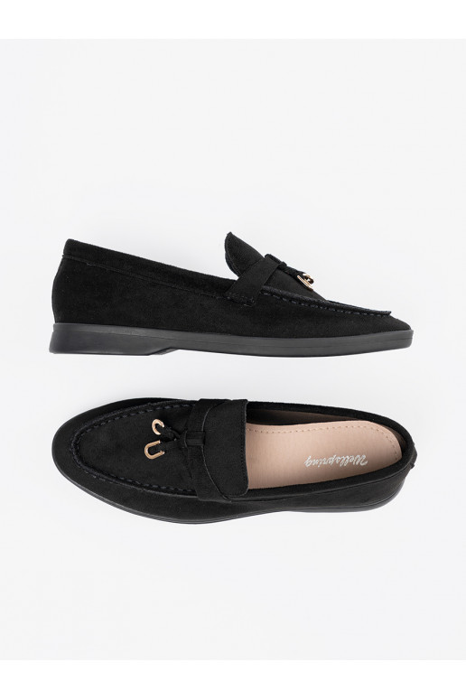 Sieviešu mokasīni  Melnas krāsas Sieviešu mokasīni  Melnas krāsas