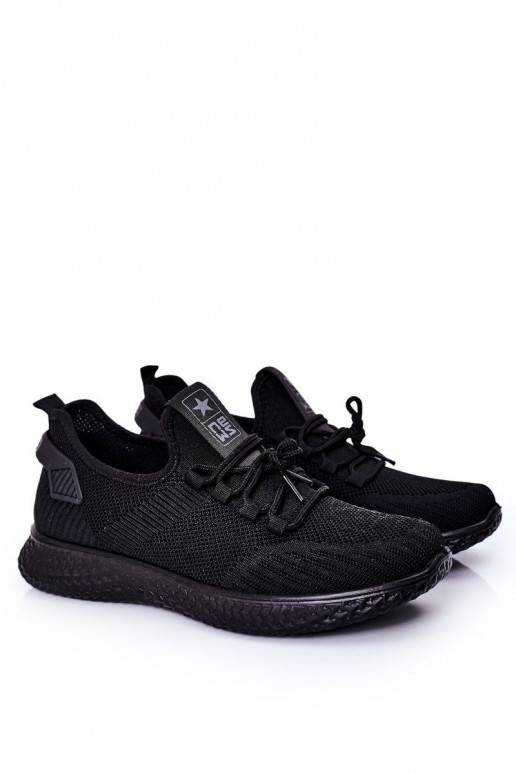 Sportiska stila apavi Slip-On Melns Ryan  Sportiska stila apavi Slip-On Melns Ryan