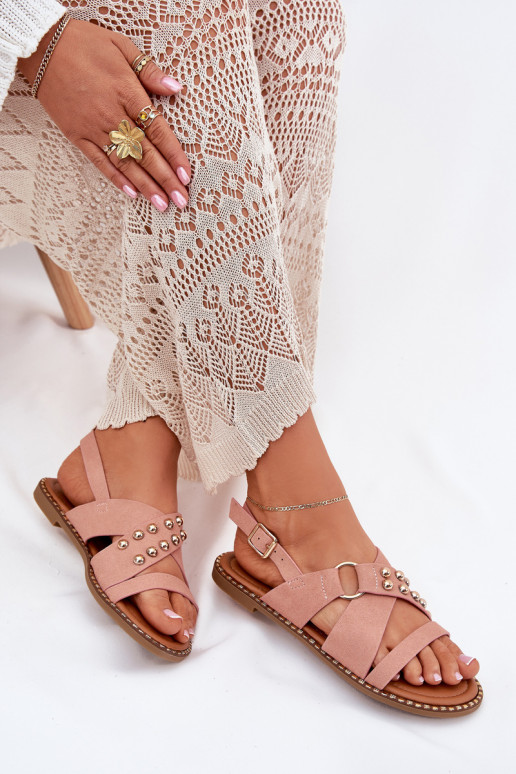 Sieviešu basenes ar platiem papēžiem Ze Zelta krāsasmi  Rozā krāsas Zanira Sieviešu basenes ar platiem papēžiem Ze Zelta krāsasmi  Rozā krāsas Zanira