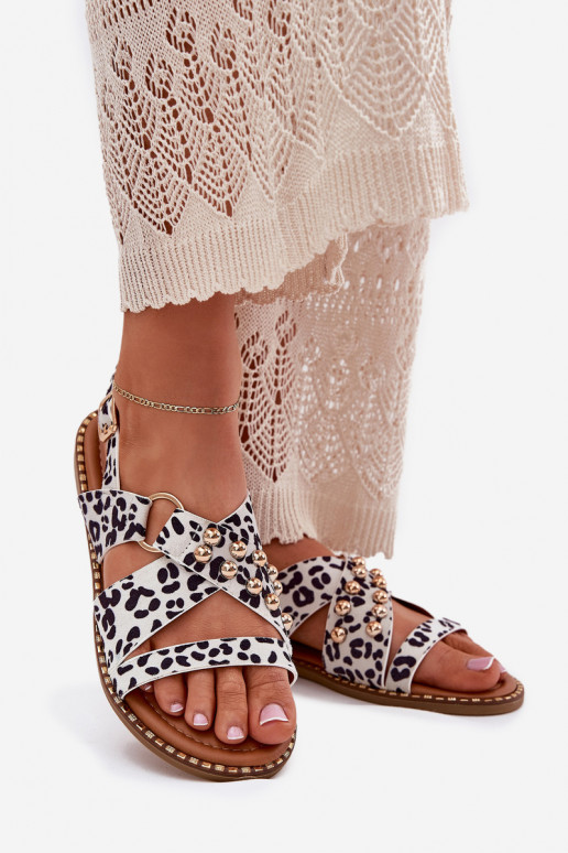 Sieviešu basenes ar platiem papēžiem Ze Zelta krāsasmi  Baltas-Melns Zanira Sieviešu basenes ar platiem papēžiem Ze Zelta krāsasmi  Baltas-Melns Zanira