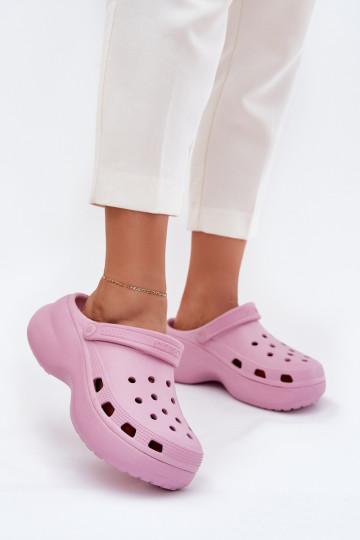 Vieglas čības uz pirksta sieviešu čības  Big Star RR274A120 Rozā krāsas