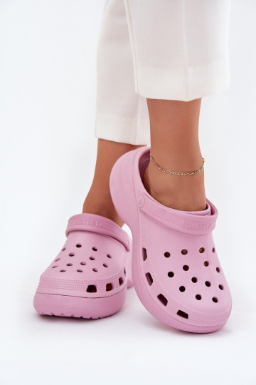 Vieglas čības uz pirksta sieviešu čības  Big Star RR274A120 Rozā krāsas 2