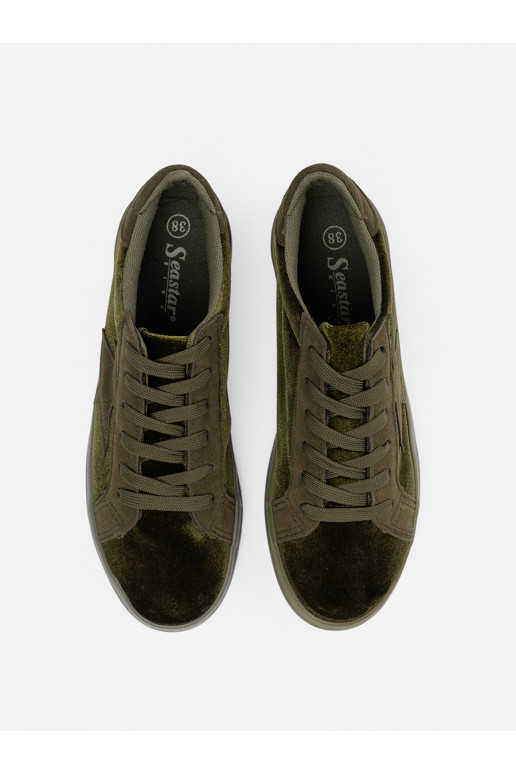 haki krāsas Sieviešu zābaki  haki krāsas Sieviešu zābaki