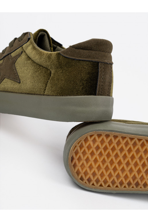 haki krāsas Sieviešu zābaki  haki krāsas Sieviešu zābaki