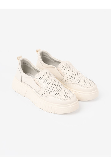 apavi  ar platformu beż 2