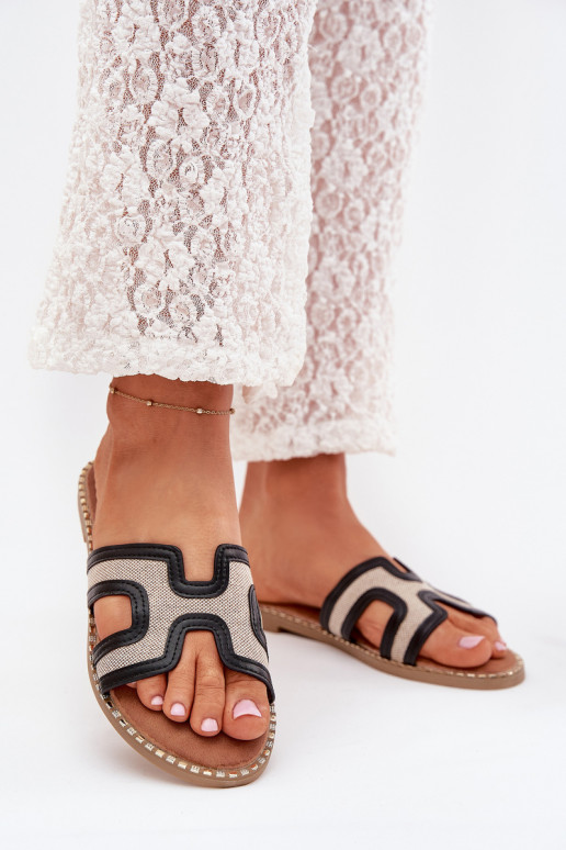 sieviešu čības ar platiem papēžiem Melns Vereya sieviešu čības ar platiem papēžiem Melns Vereya