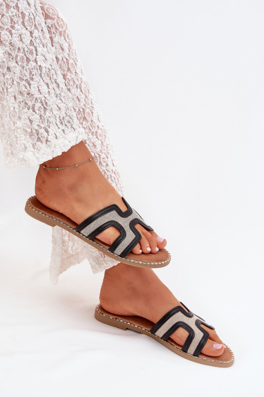 sieviešu čības ar platiem papēžiem Melns Vereya sieviešu čības ar platiem papēžiem Melns Vereya