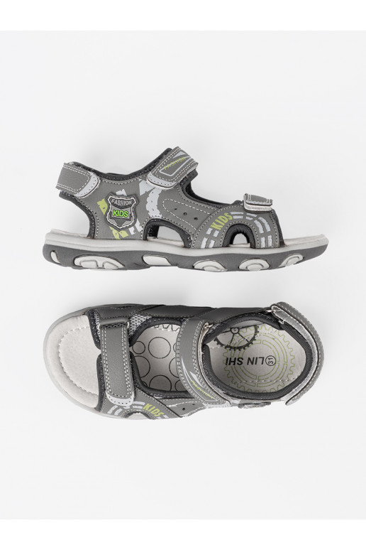 bērnu kurpes  pelēkas krāsas