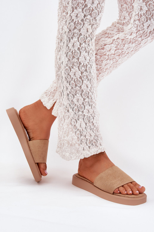 sieviešu čības ar platformu Z u smilšu krāsas Jorina sieviešu čības ar platformu Z u smilšu krāsas Jorina