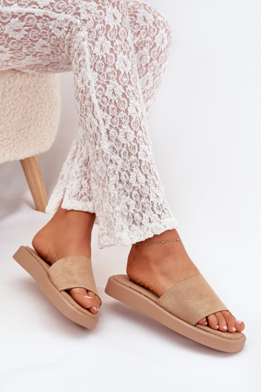 sieviešu čības ar platformu Z u smilšu krāsas Jorina sieviešu čības ar platformu Z u smilšu krāsas Jorina