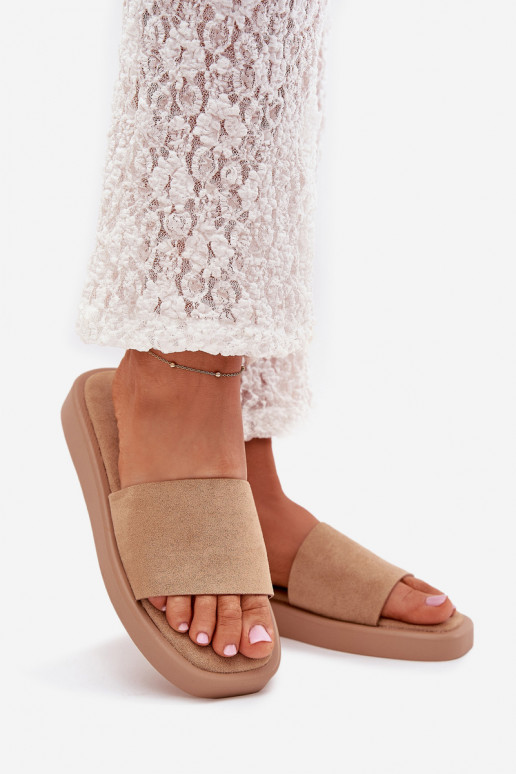 sieviešu čības ar platformu Z u smilšu krāsas Jorina sieviešu čības ar platformu Z u smilšu krāsas Jorina