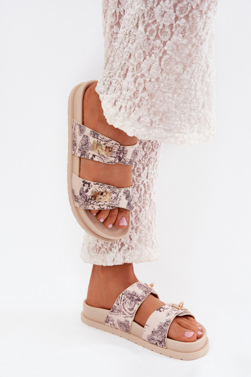 sieviešu čības ar platformu smilšu krāsas Sorina  sieviešu čības ar platformu smilšu krāsas Sorina