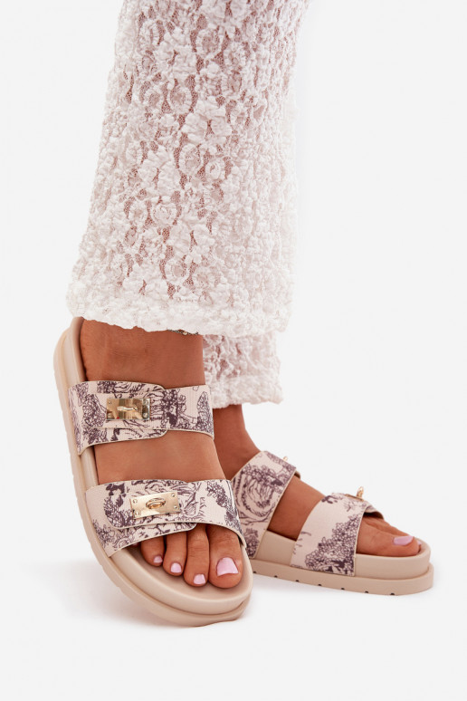 sieviešu čības ar platformu smilšu krāsas Sorina  sieviešu čības ar platformu smilšu krāsas Sorina