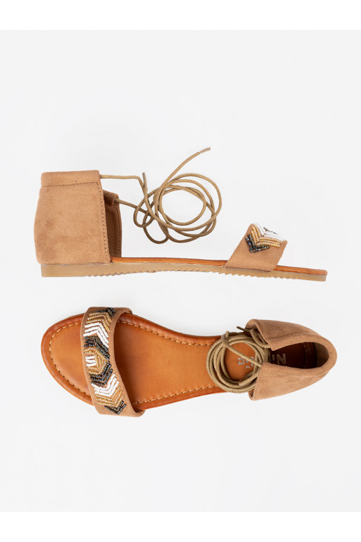 brūnas krāsas  z kolorowymi koralikami brūnas krāsas  z kolorowymi koralikami