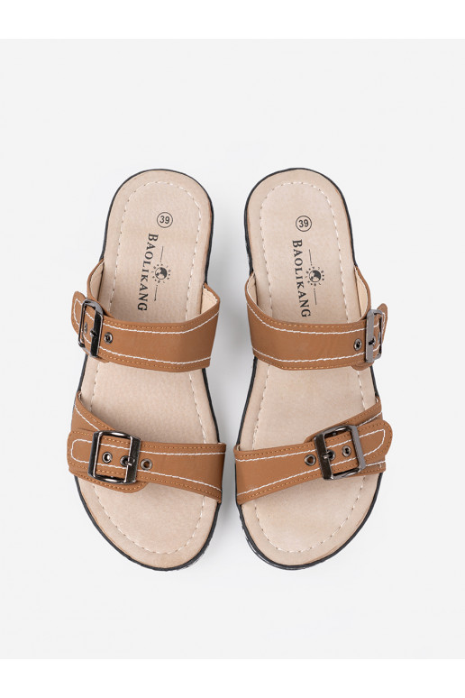 brūnas krāsas čības   ze mi klamrami brūnas krāsas čības   ze mi klamrami