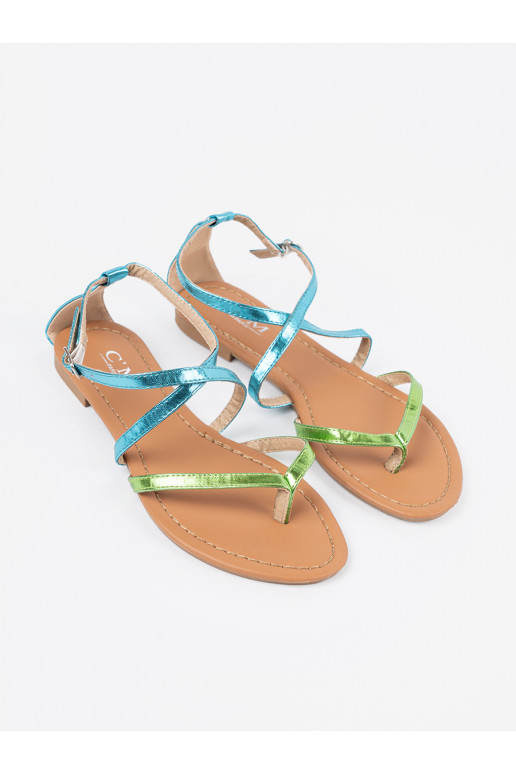 zempapēžu kurpes z zielono mi paseczkami zempapēžu kurpes z zielono mi paseczkami