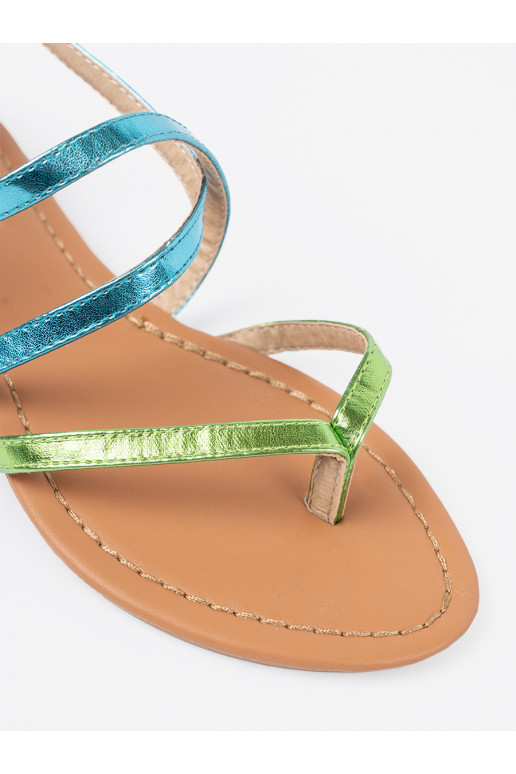 zempapēžu kurpes z zielono mi paseczkami zempapēžu kurpes z zielono mi paseczkami