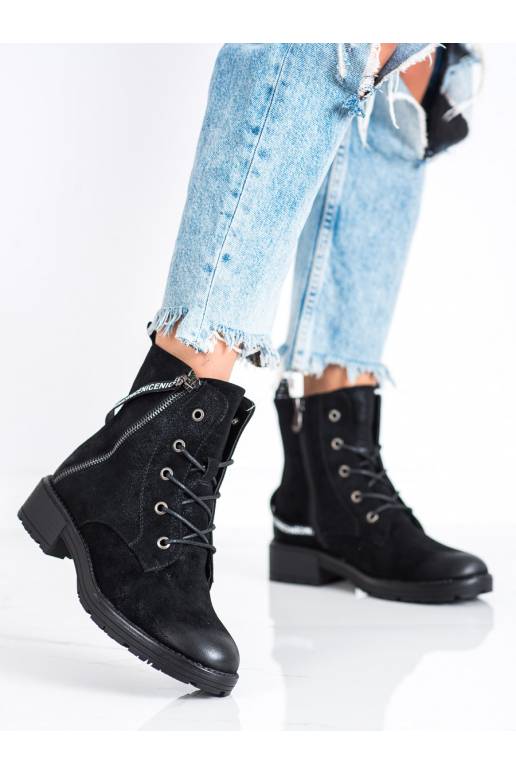 Puszābaki ar dekorētiem papēžiem VINCEZA Puszābaki ar dekorētiem papēžiem VINCEZA