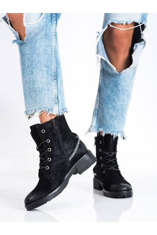 Puszābaki ar dekorētiem papēžiem VINCEZA Puszābaki ar dekorētiem papēžiem VINCEZA