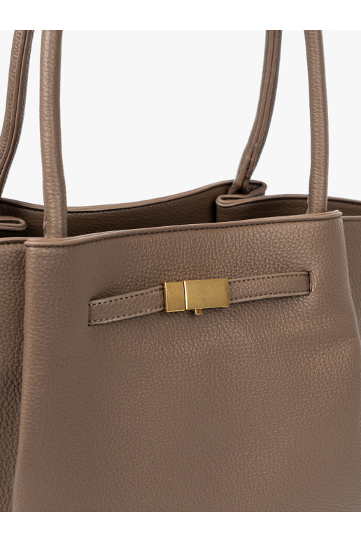Maks shopper taupe