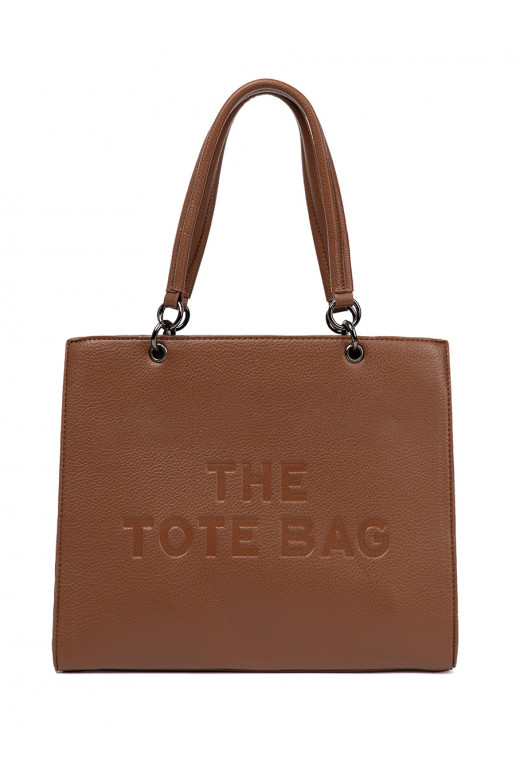 Soma typu tote ciepłym brązie