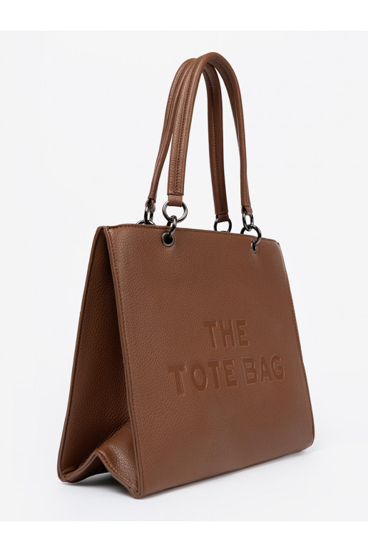 Soma typu tote ciepłym brązie