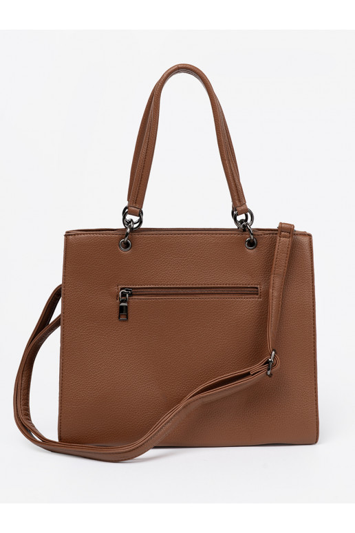 Soma typu tote ciepłym brązie