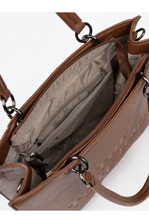 Soma typu tote ciepłym brązie