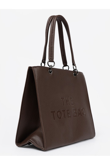 ka kawowa z tłoczonym napisem 2