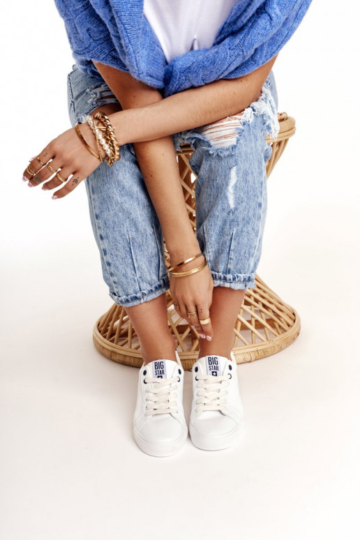 Stilīgi sporta apavi no dabīgas ādas BIG STAR BB274211 