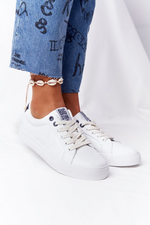 Stilīgi sporta apavi no dabīgas ādas BIG STAR BB274211 