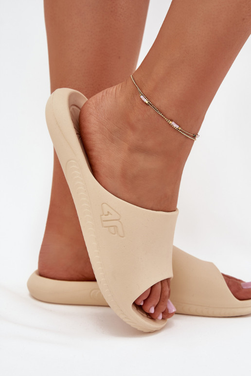 Sieviešu čības 4F 4FMM00FFLIF093A-83S smilšu krāsā