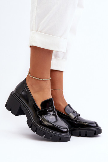 sieviešu mokasīni  Big Star NN274055 Melns 2