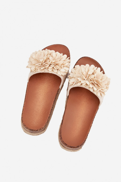 sieviešu čības ar platformu  kami smilšu krāsas Tessara sieviešu čības ar platformu  kami smilšu krāsas Tessara